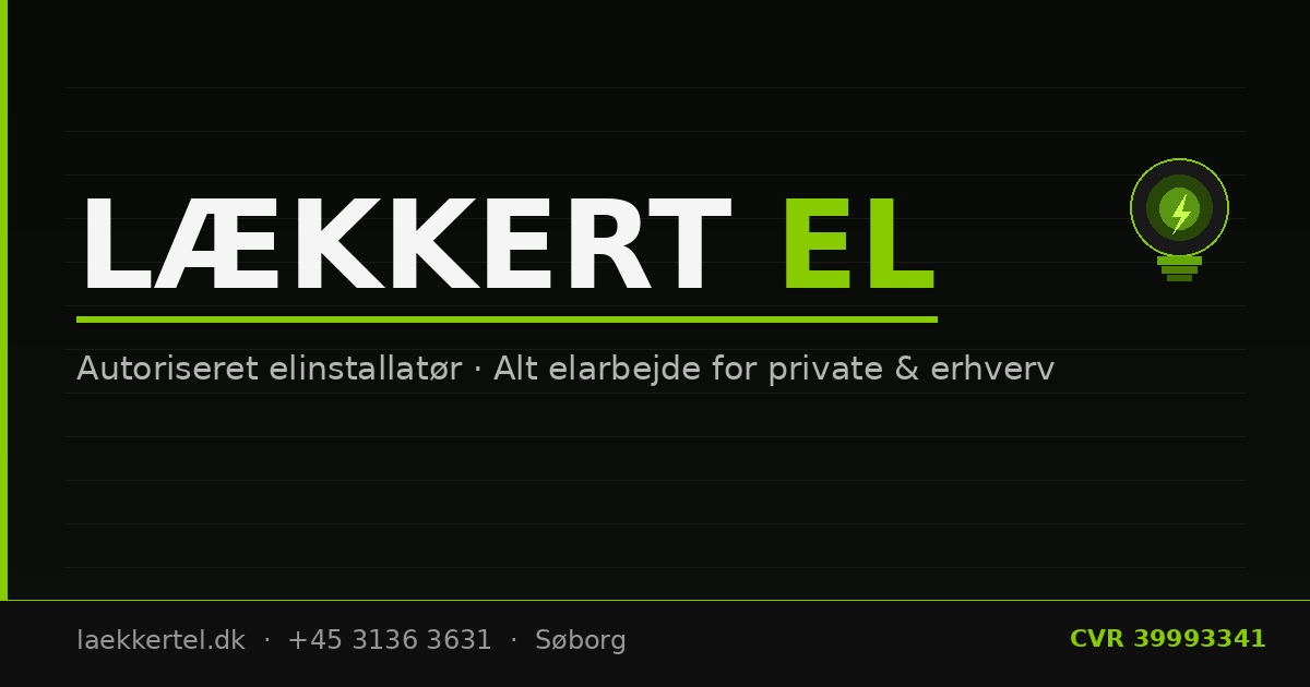 Lækkert EL ApS logo